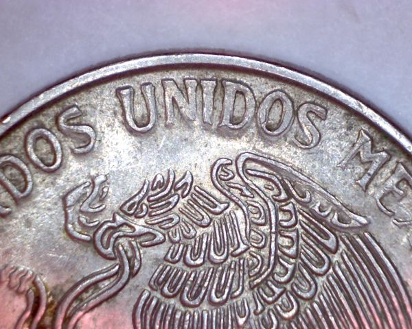 1981 Mexican Peso Doubled Die Obverse DDO Coin Community Forum