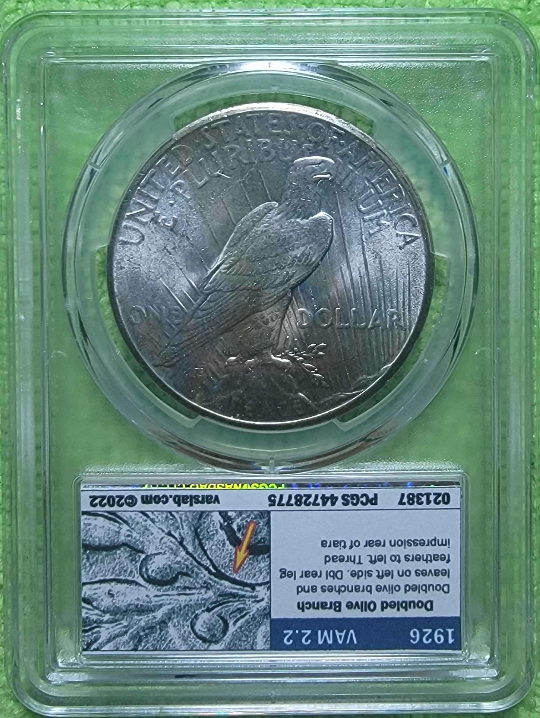 1926-Peace-Dollars-PCGS-Coins