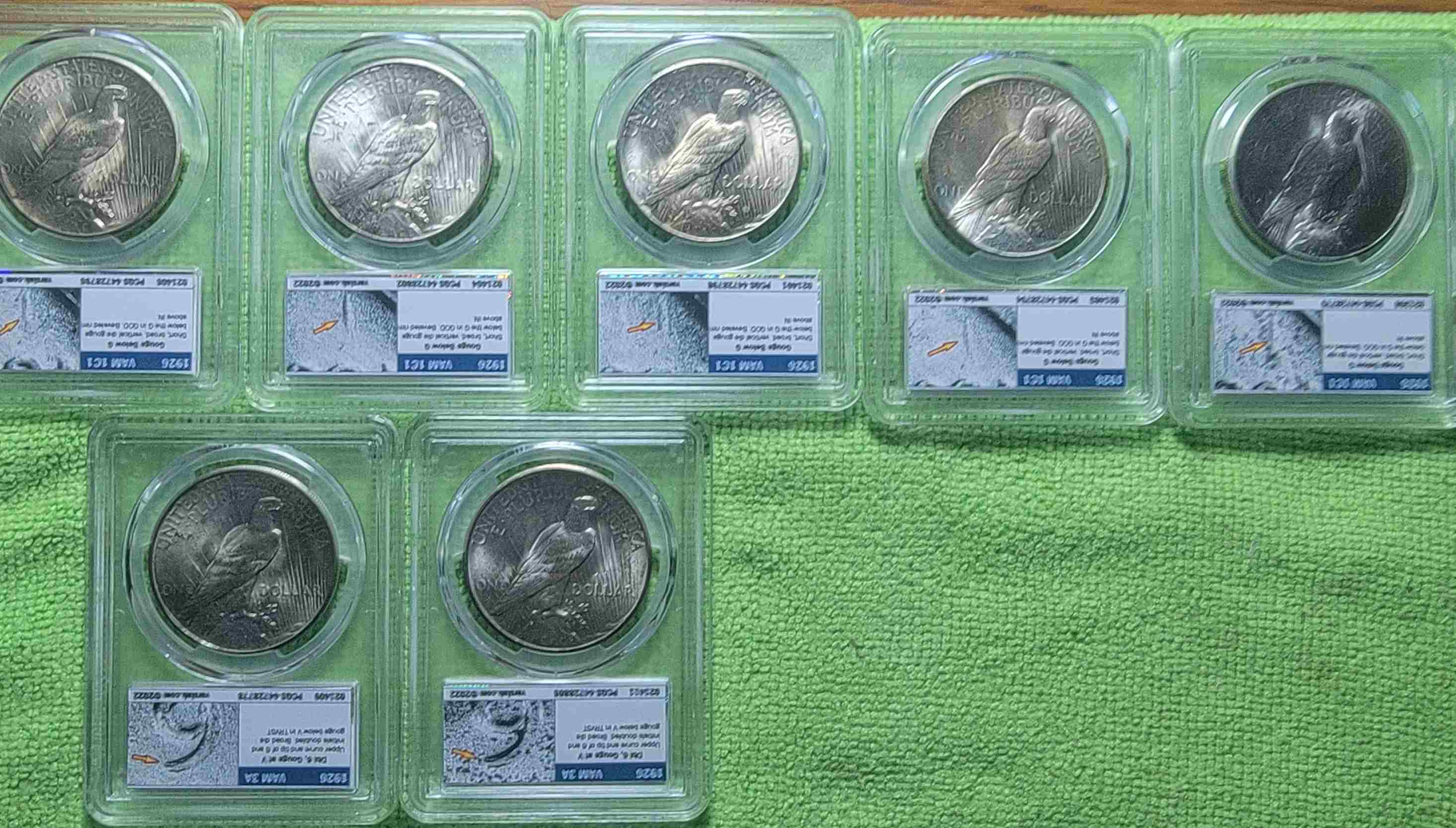 1926-Peace-Dollars-PCGS-Coins