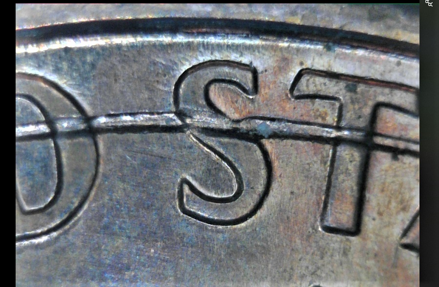 1999-P-Lincoln-Cent-Retained-Struck-Though-Or-Damage?