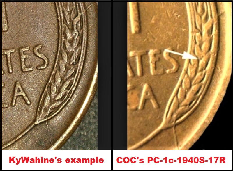 1940-S-Lincoln-Wheat-Cent-Pre-Cud-On-Reverse-L-Wheat-Stalk