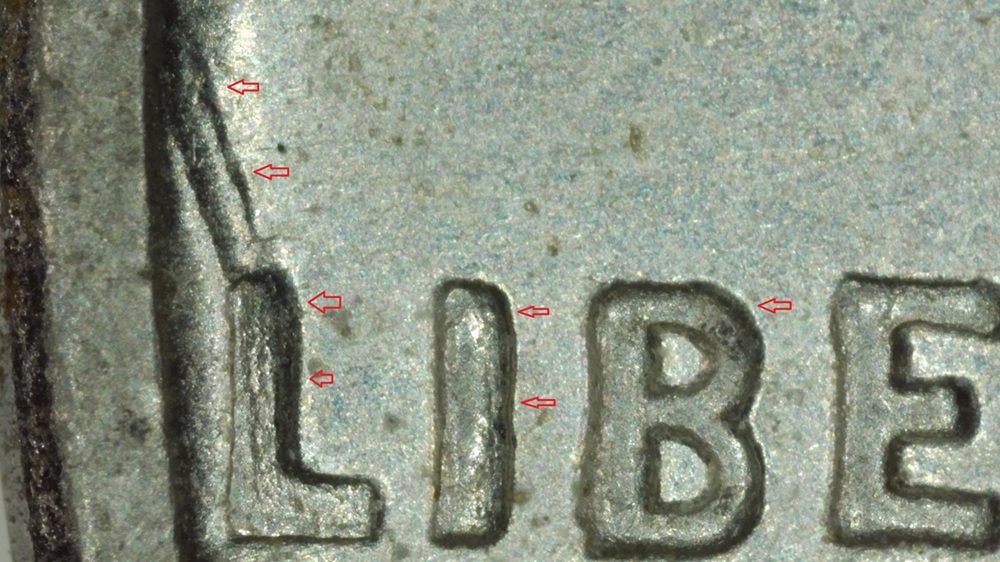 1943-Lincoln-Cent---Struck-Through?