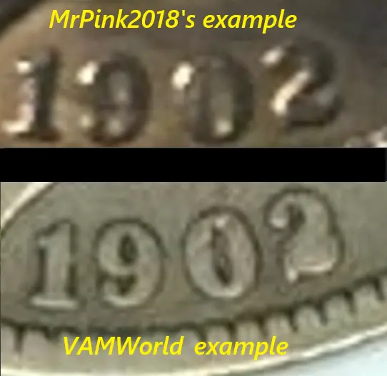 1902-O-Morgan-Dollar-VAM-15A-Doubled-Profile,-2-Olive-Reverse,-Die-Break-E-Do