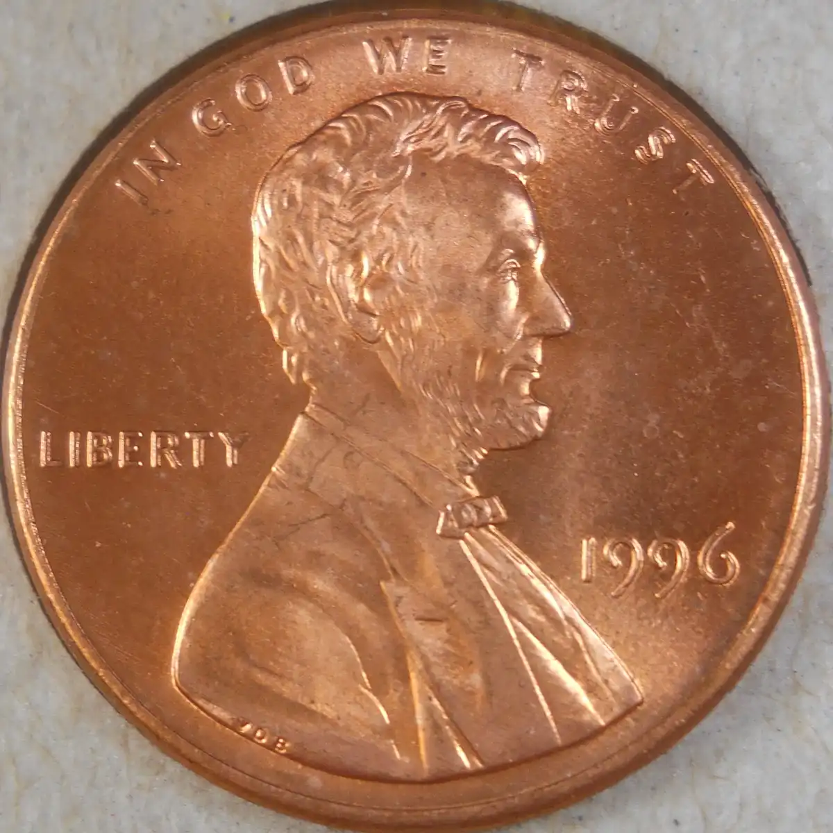1996-P-Lincoln-Cent-For-Grading