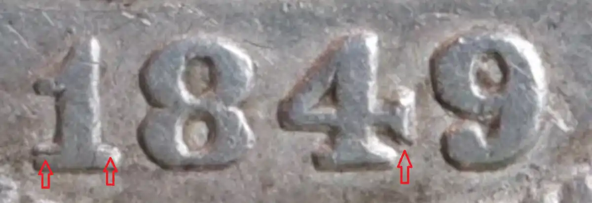 1849-Seated-Liberty-Half-Dime---Overdate?
