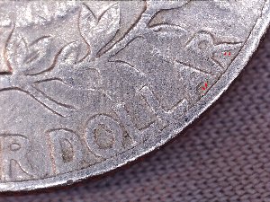 1965-Washington-Quarter-DDR-/-Die-Crack-/-Dbl-Rim-Rev.