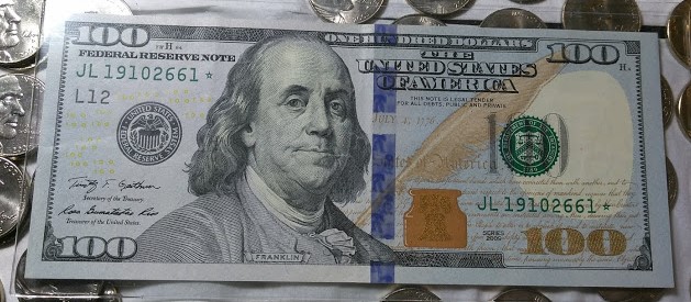 $100-Star-Note-2009-Series:-Boy-Scout---JFK-Serial-Number-2-Date-Serial#