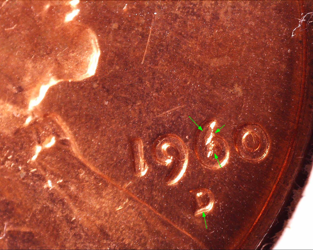 1960-D-Small-Date-Die-Chip-/-Crack-Errors