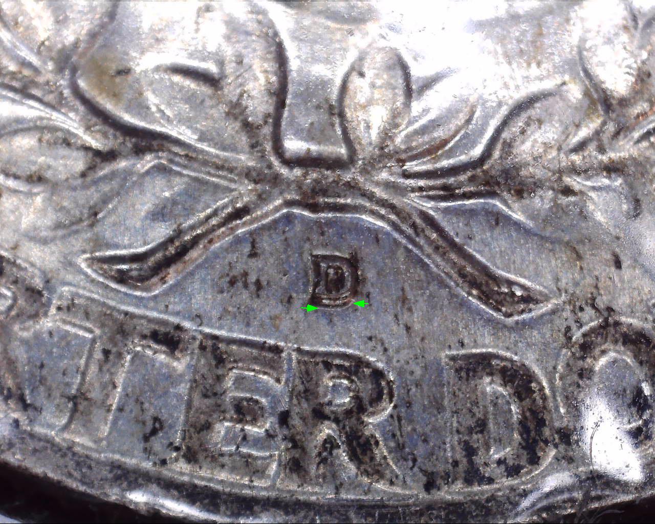 2019-P-Ros.-Dime-Strike-Through-*-Possible-D/D-On-Quarters-&-1973-D-Penny