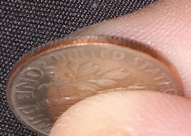 2022-D,-US-Dime-Off-Center-With-Flat-Rim