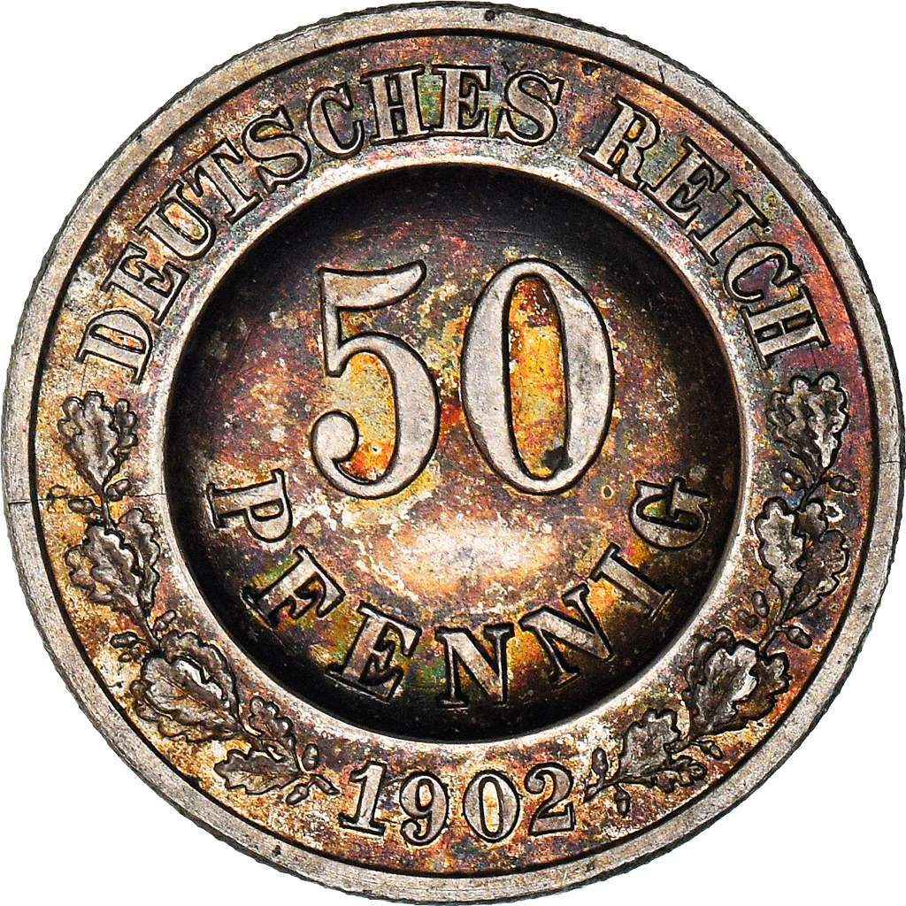 50-Pfennig-190-A-Seems-Scarce-And-Or-Valuable