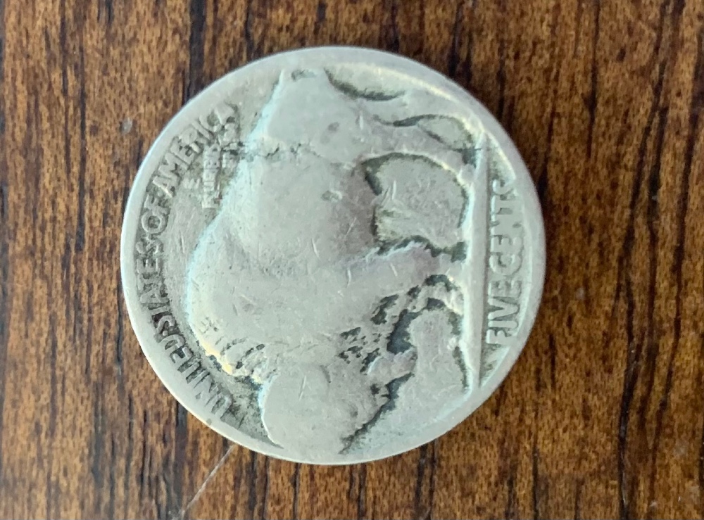 No-Date-Buffalo-Nickel-Reverse-Lamination