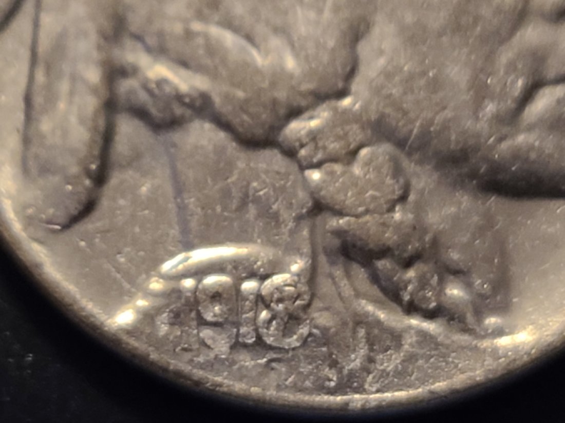 1918-Buffalo-Nickel-With-Possible-7-Over-The-8