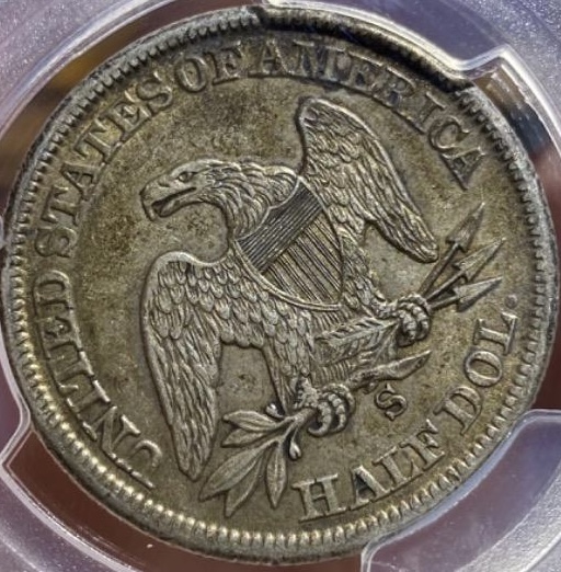1861-S-Seated-Liberty-50c-For-Grade