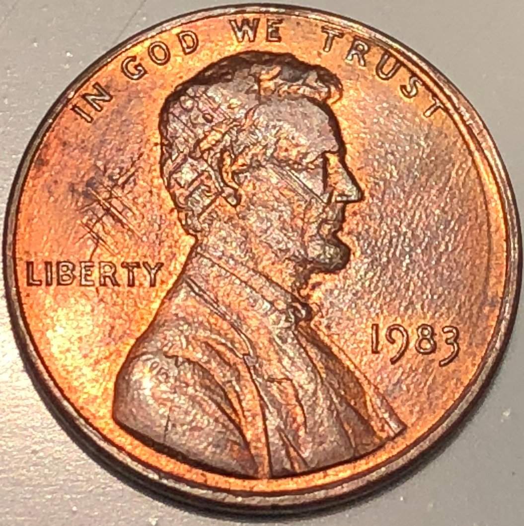 Lincoln-1983-Partial-Date-On-Reverse?.-2.5g-Zinc