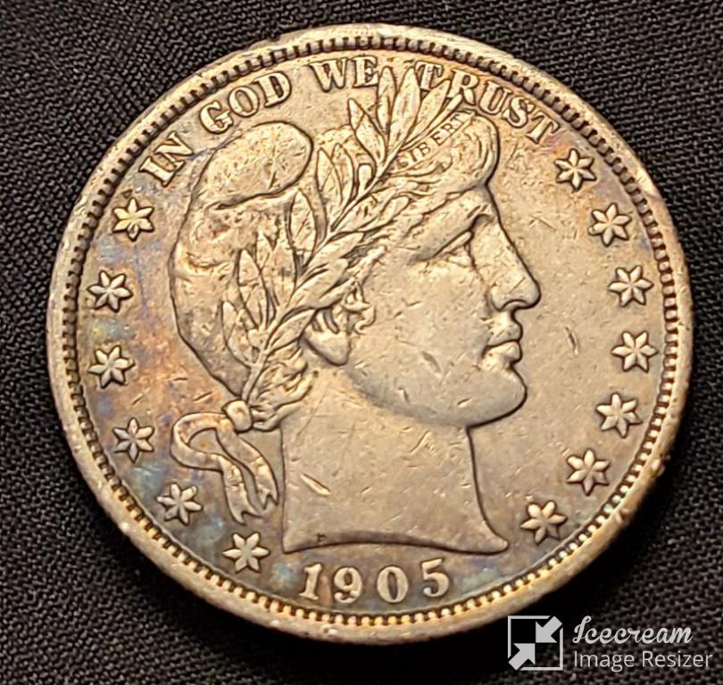 1905-P-Barber-Half-Dollar---Grading-And-Toning-Review