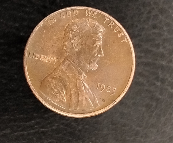 1983-Cent---Is-This-A-Spiked-Head-Lincoln-And-Additional-Die-Cracks?