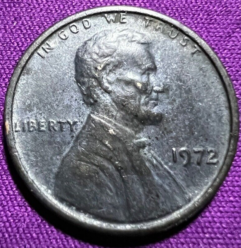 1972-Lincoln-Cent-Nose-Error-Or-Real-I-Don't-Know