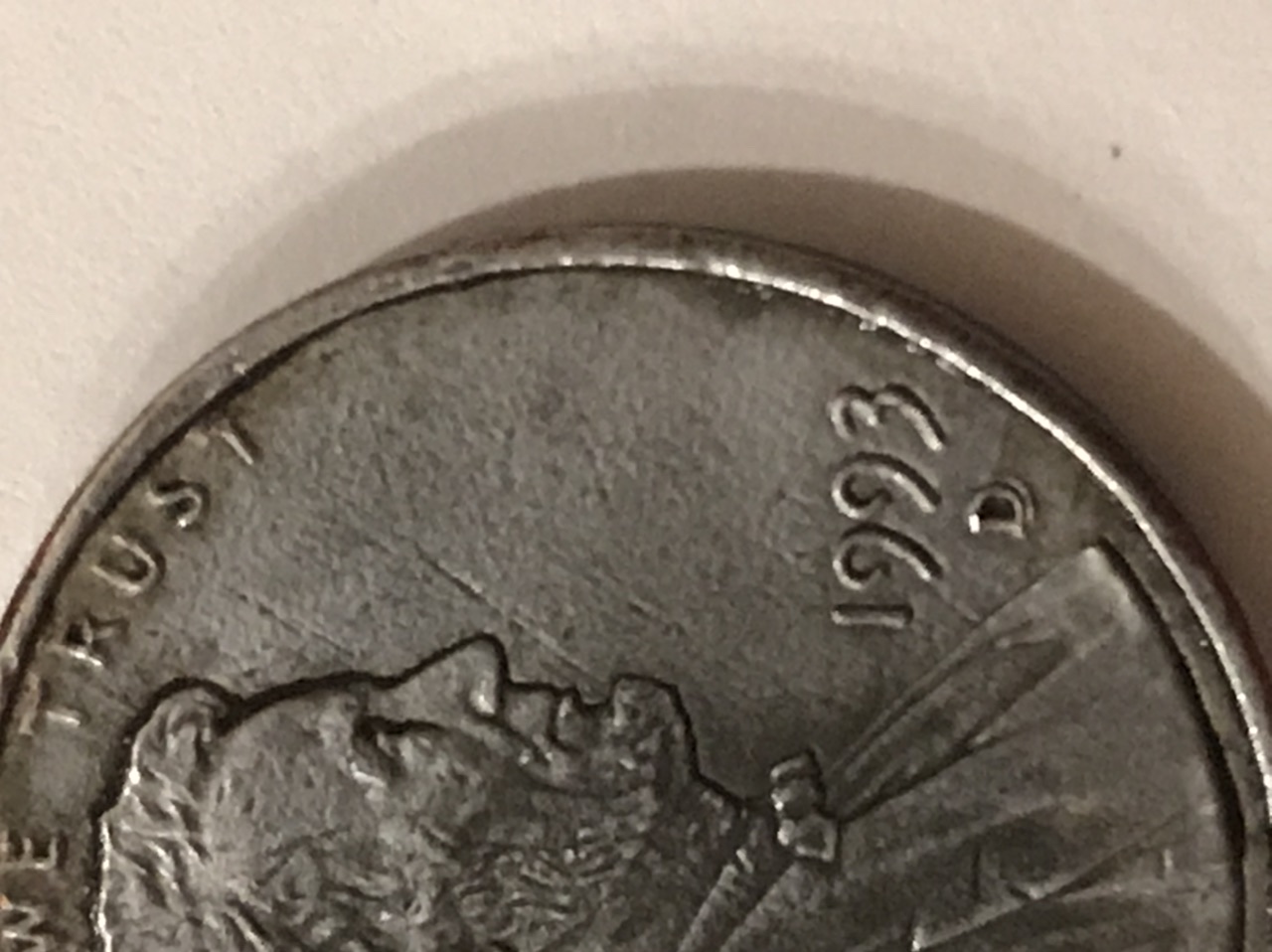 1993-D-Lincoln-Cent---Error