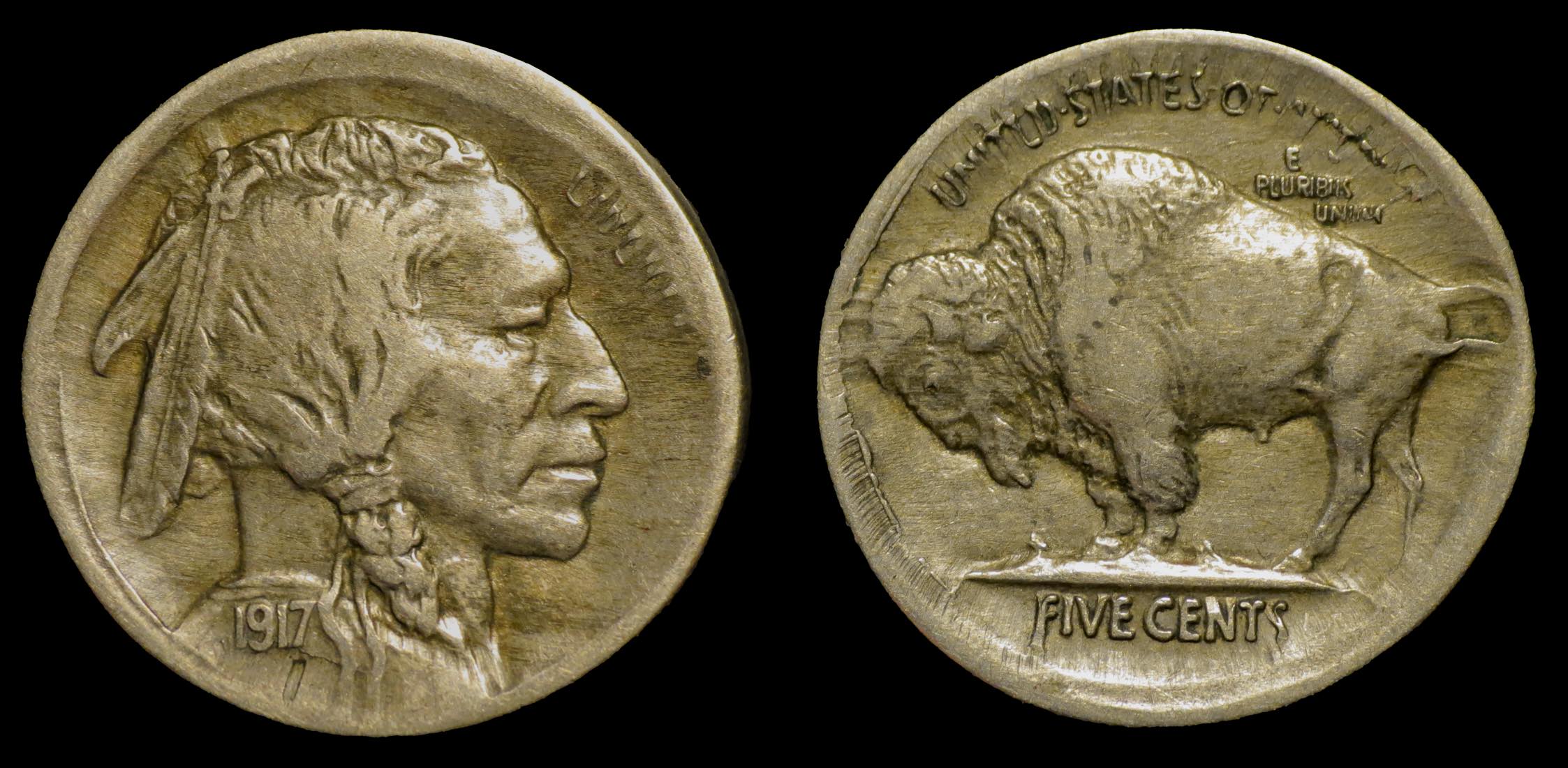 1917-P-Buffalo-Nickel-Broadstrike