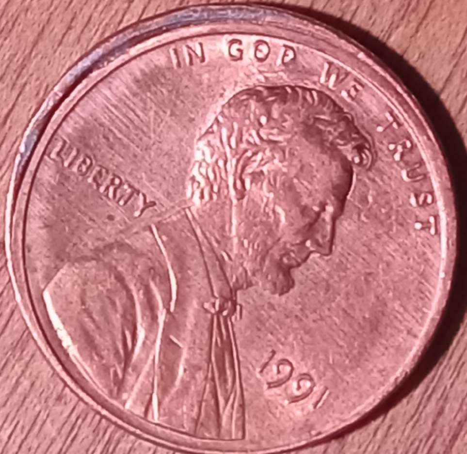 Is-1991-Lincoln-Cent,-Misaligned-Die-?