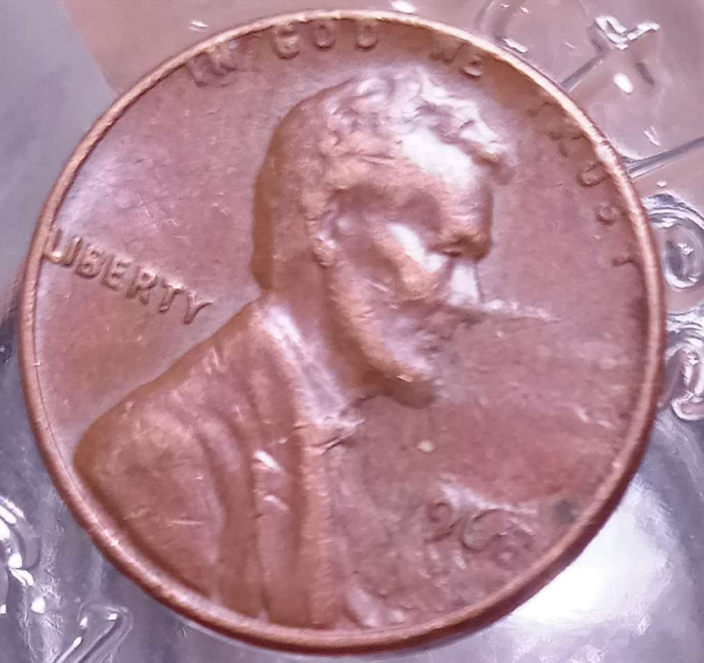 1968-Lincoln-Cent.-Does-It-Exhibit-Strike-Through-Grease-Charactaristics,,-Also-Plate-Blistering?