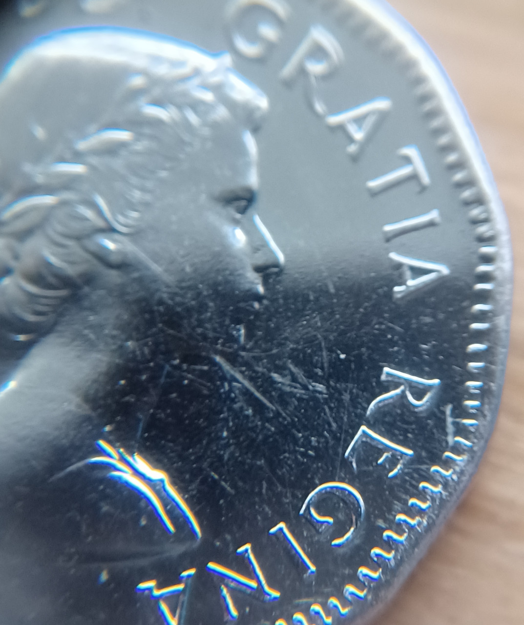 1954-Proof-Like-Nickel-That-Been-Through-A-Bit.
