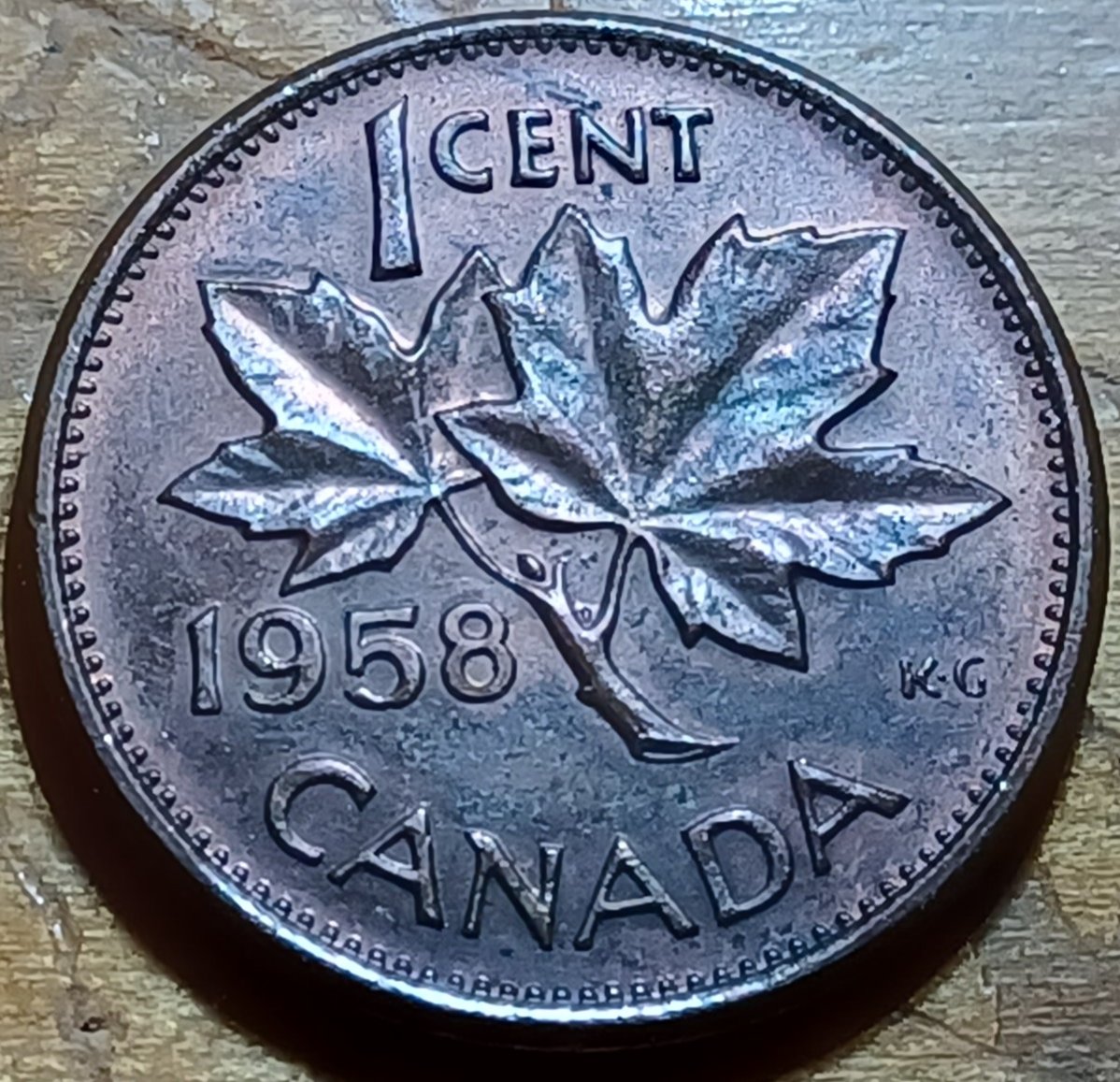 1958-Hanging-Penny-With-A-Dot