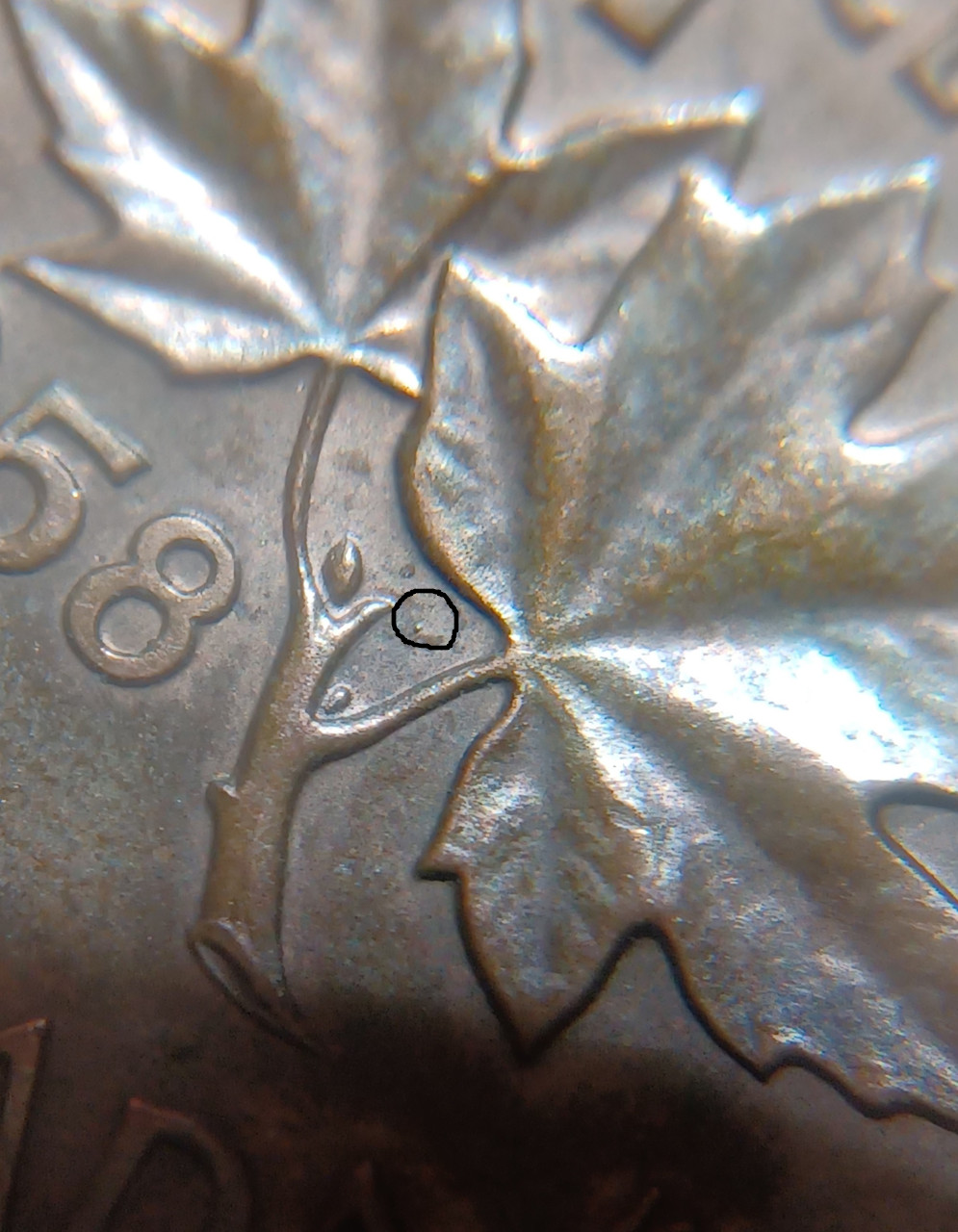 1958-Hanging-Penny-With-A-Dot