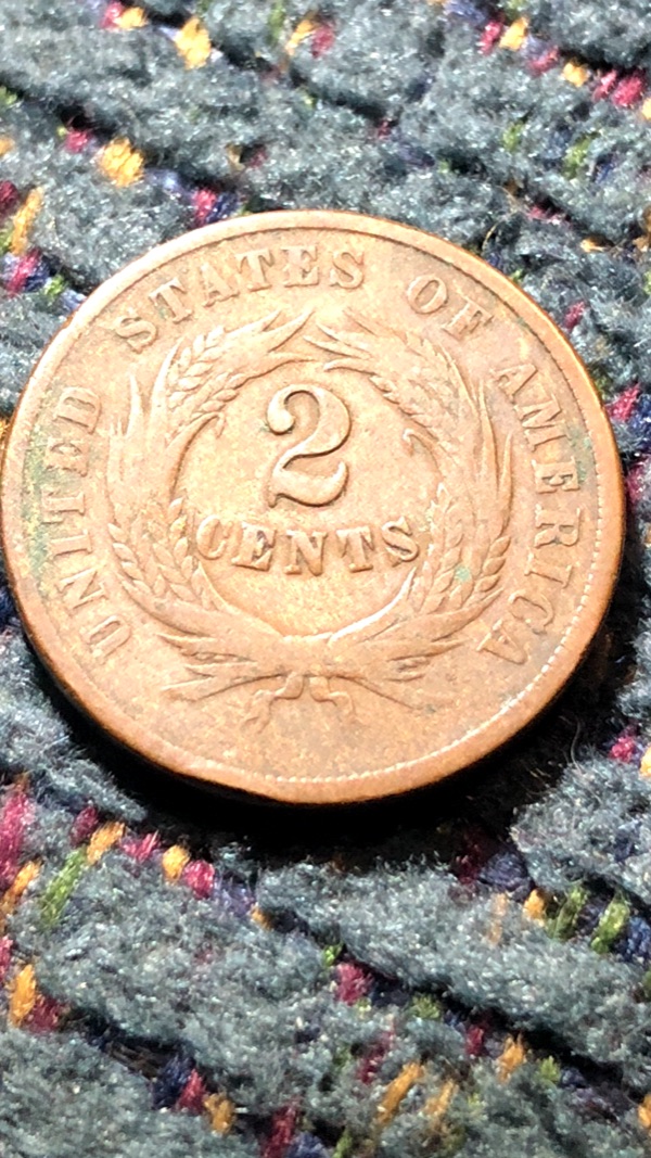 1864-2-Cent-With-Damage/Error?-Please-Help