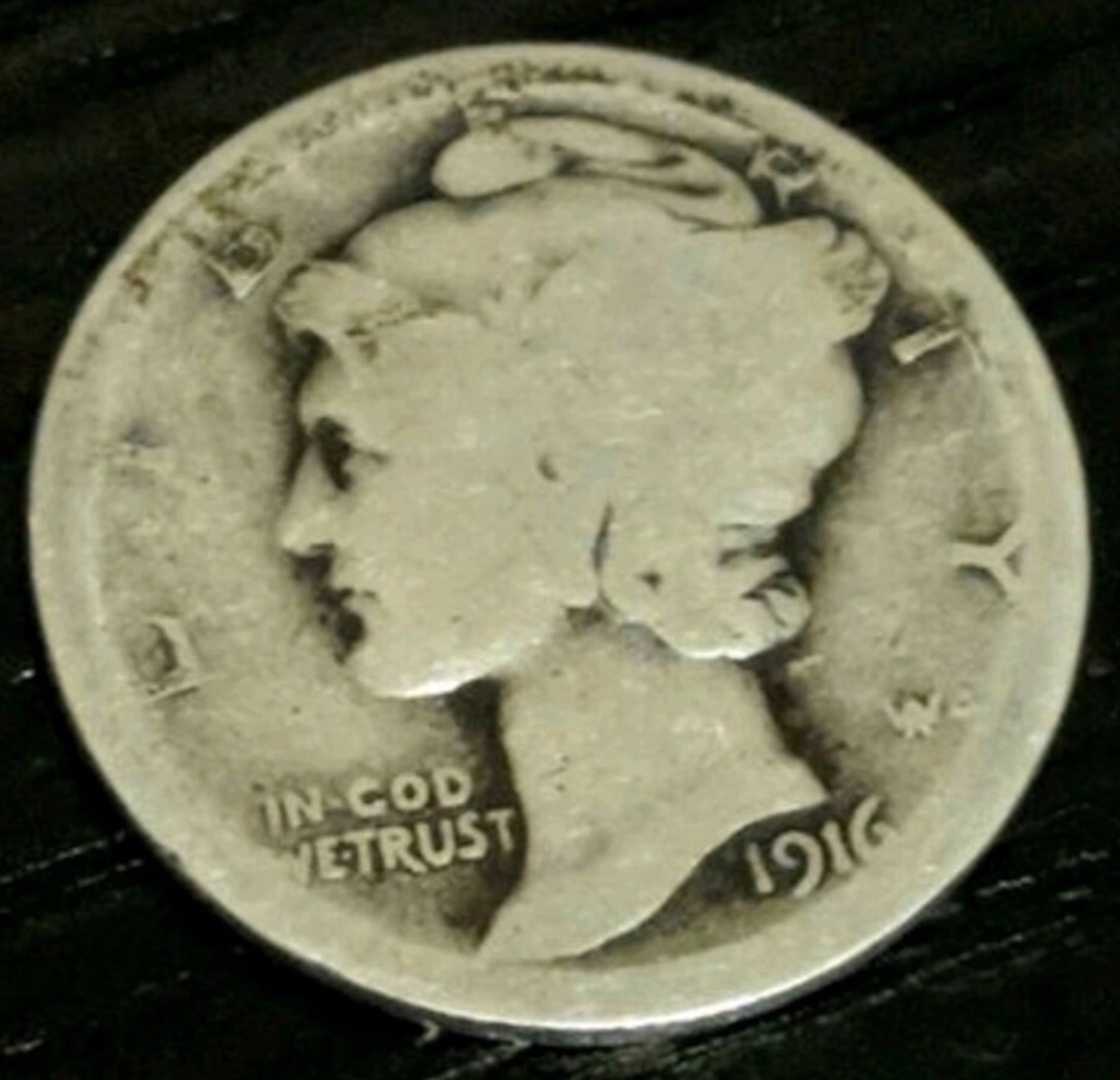 1916-D-Mercury-Dime-For-Grading