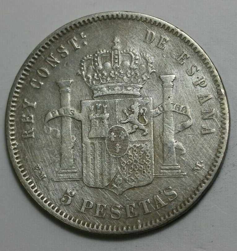 1878-5-Pesetas,-2g-Underweight-Possible-Fake?