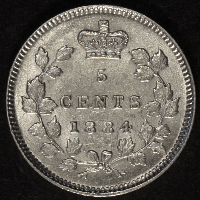 1884-Silver-Nickel,-Just-For-Good-Measure