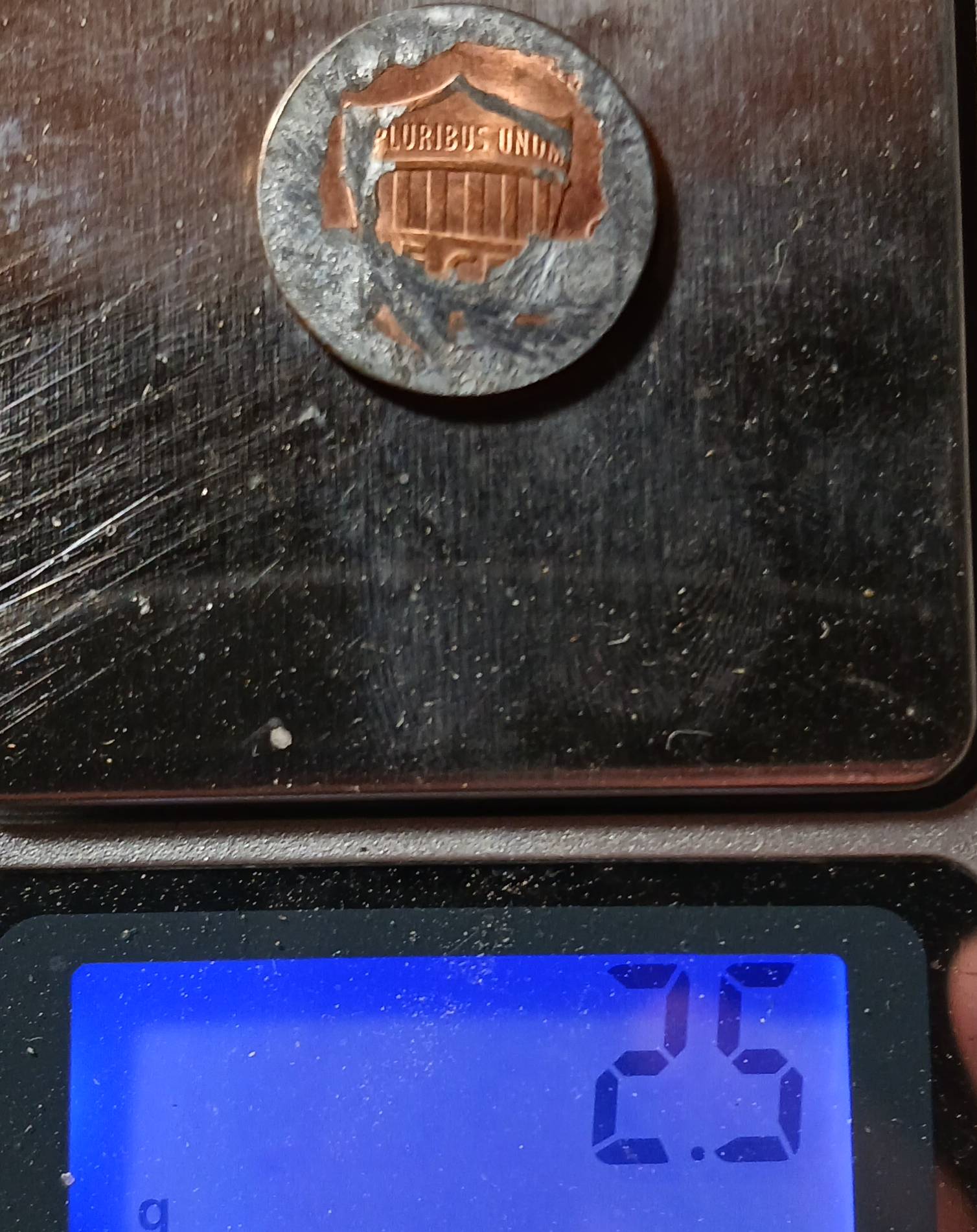 2017-D-Shield-Penny-Struck-On-Damage-Defective-Plating