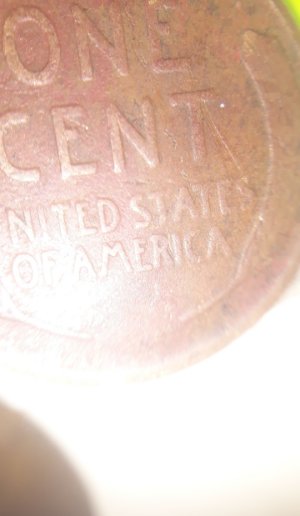 1919-Red-Wheat-Penny-W/Errors-Reverse-&-Obverse
