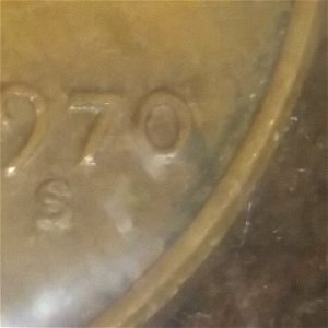 1970-S-Lincoln-Penny.-DDO-On-Mint-Mark...!
