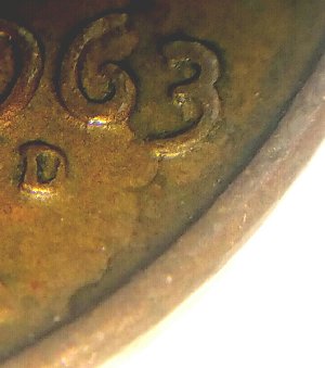 1963-D-Lincoln-Penny.--Look-Like-Doubling-On-The-3?