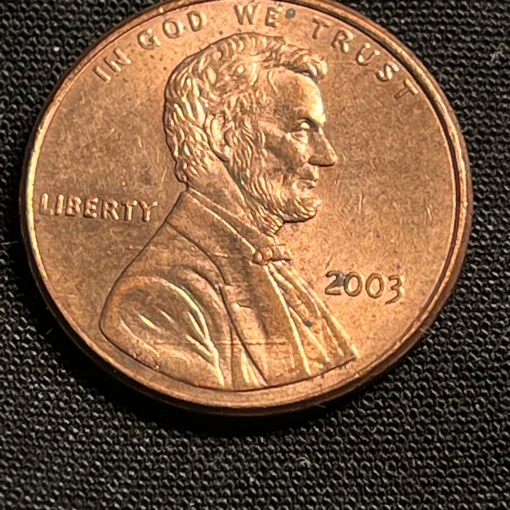 2003-Lincoln-Penny---Die-Crack?