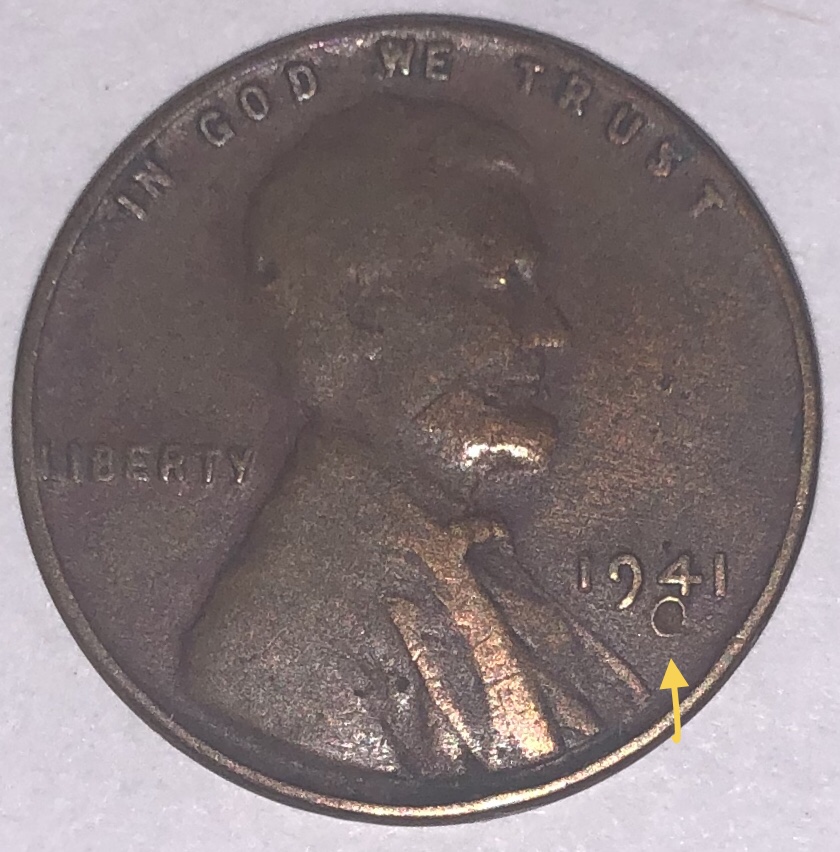 1941-Lincoln-Wheat-Cent-Error-Or-Damage?