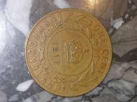 Newfoundland-Grading:-1899/50c,-1912/20c,-1917/1c,-1917/25c,-1941/10c,-1945/1c,-1945/5c