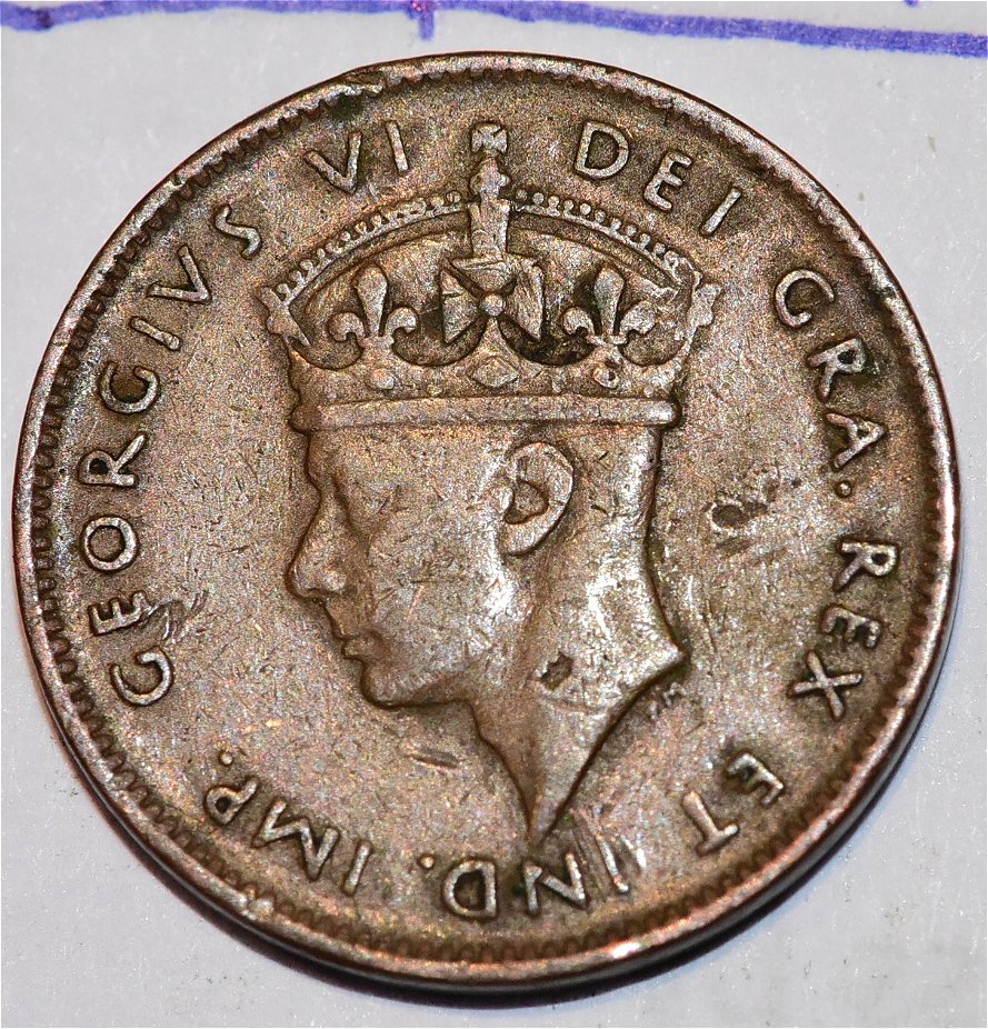Newfoundland-1943-1-Cent---Help-Grade