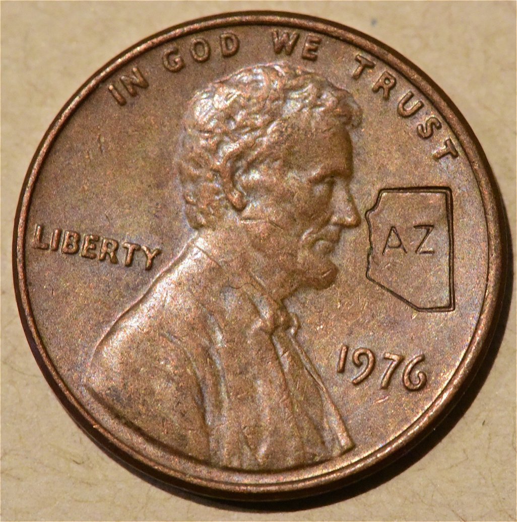 1976-USA-Penny-Arizona