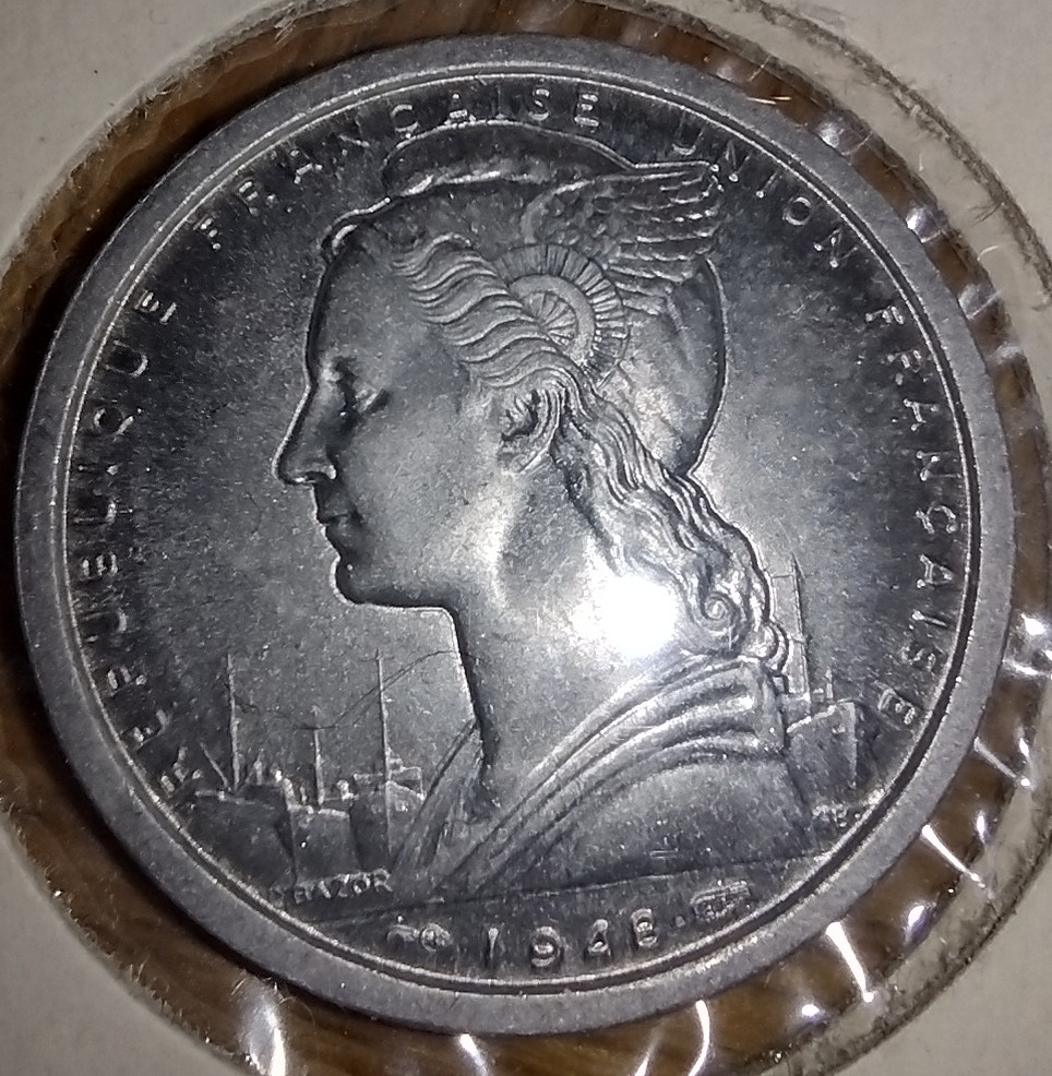 1948-Cameroon-Aluminum-2-Franc-Grading?