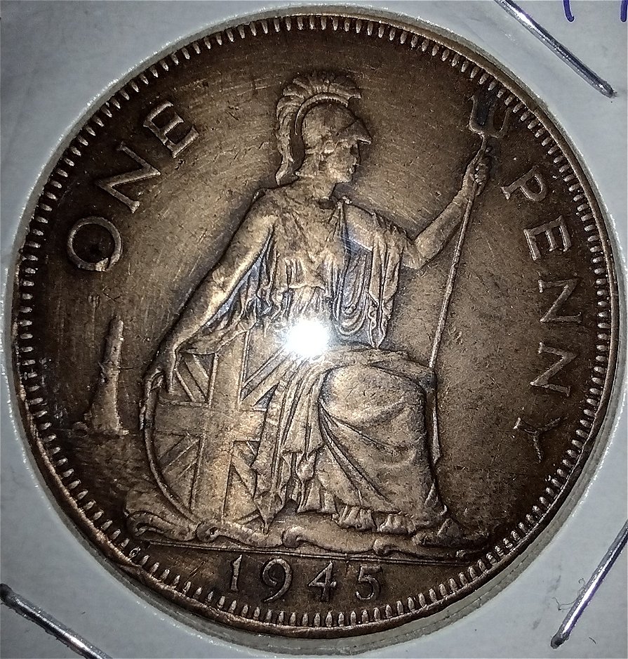 1945-One-Penny-Britain-Grade?