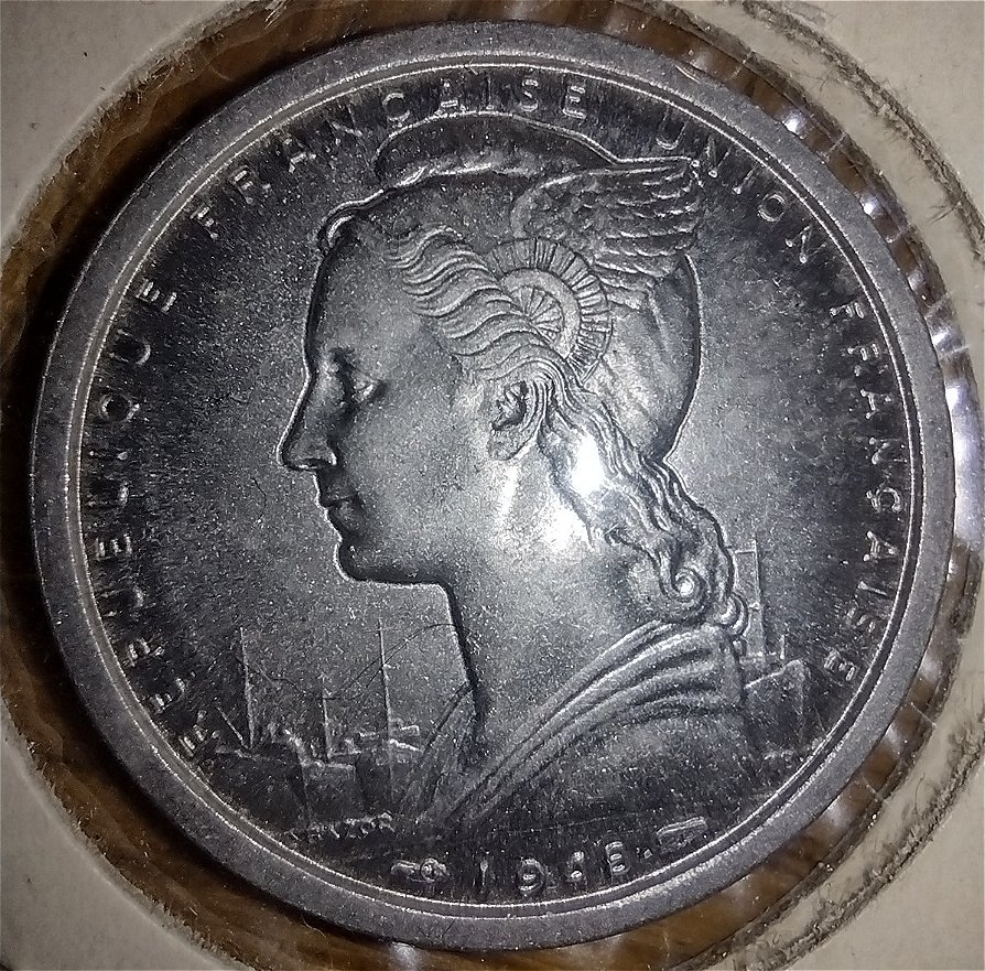 1948-Cameroon-Aluminum-2-Franc-Grading?
