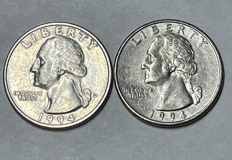 1994-D-Quarter.-Possible-DDO.-Extra-Thickness-Of-Letters/Date,-Tip-Of-Nose,-Extra-Eyebrow?