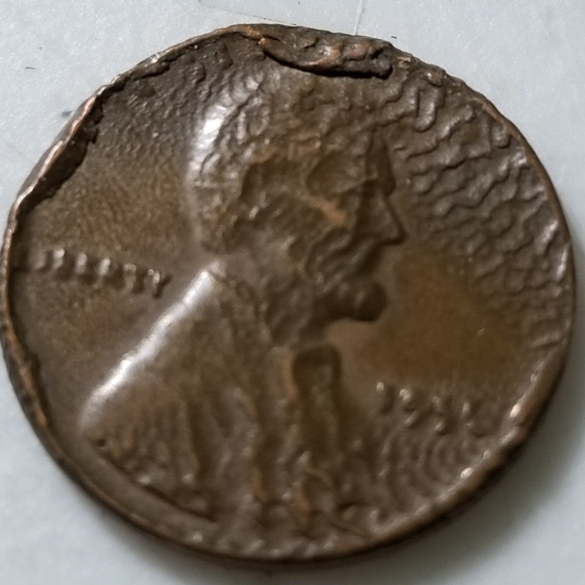 1956-Wheat-Cent-With-A-Wavy-Surface