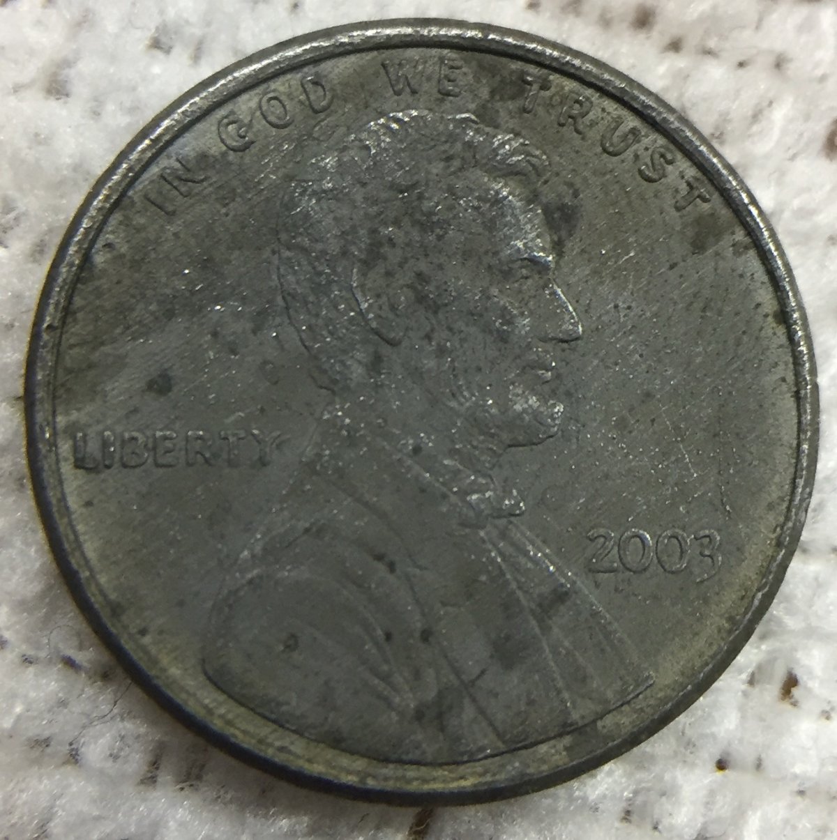 2003-P-Lincoln-Cent-Unplated-Planchet