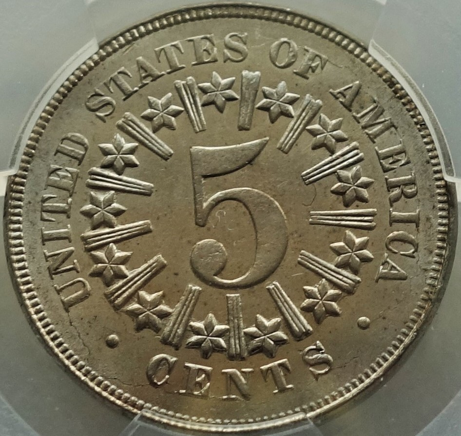 1866-Shield-Nickel----Scratches-Or-Bag-Marks?
