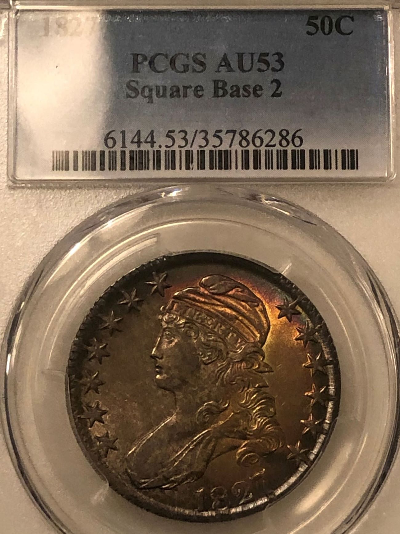 1827-Capped-Bust-Half-Dollar:-You-Vs.-PCGS